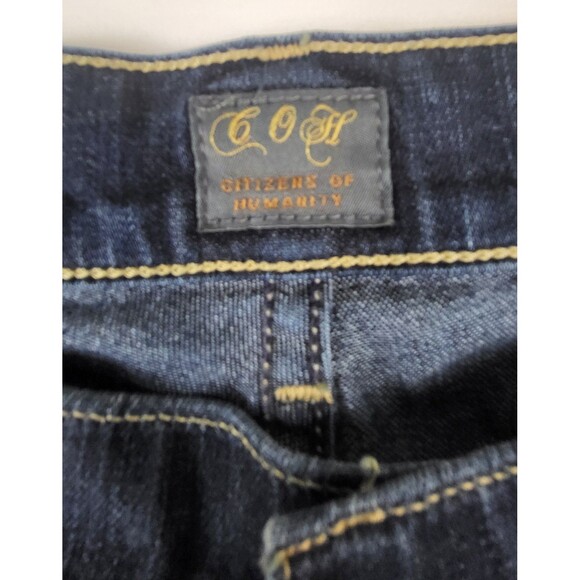 Citizens of Humanity Womens Size 30 Dita Petite Boot Cut Blue Jeans Stretchy - Picture 3 of 12